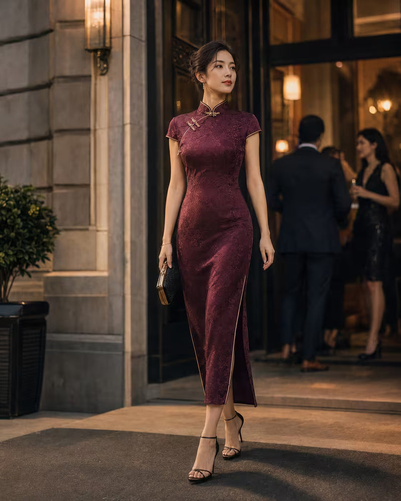 Qipao styled in real life