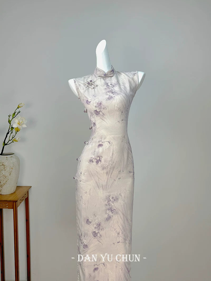 Improved Cheongsam Dress 2026 New Summer Youth Style Daily Wearable Sleeveless Long Style