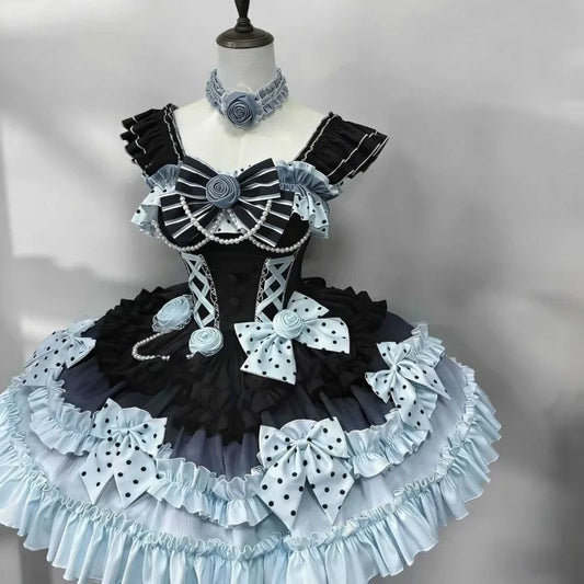Olive Girl Romantic Lolita Dress Fairycore 2026 S-XL XS-3XL Plus Size Romantic Editorial Not Costume Lolita Dress Chinese Heritage Fashion Women