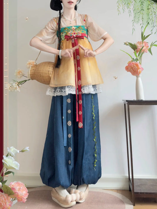 Olive Girl Beige Hanfu Dress 2026 S-L XS-3XL Plus Size Hanfu Chinese Dress Traditional Chinese Clothing Chinese Heritage Fashion Women