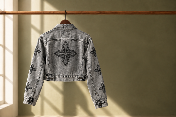 Back-Detail Denim Jackets: Buy the Back View as Well as the Front
