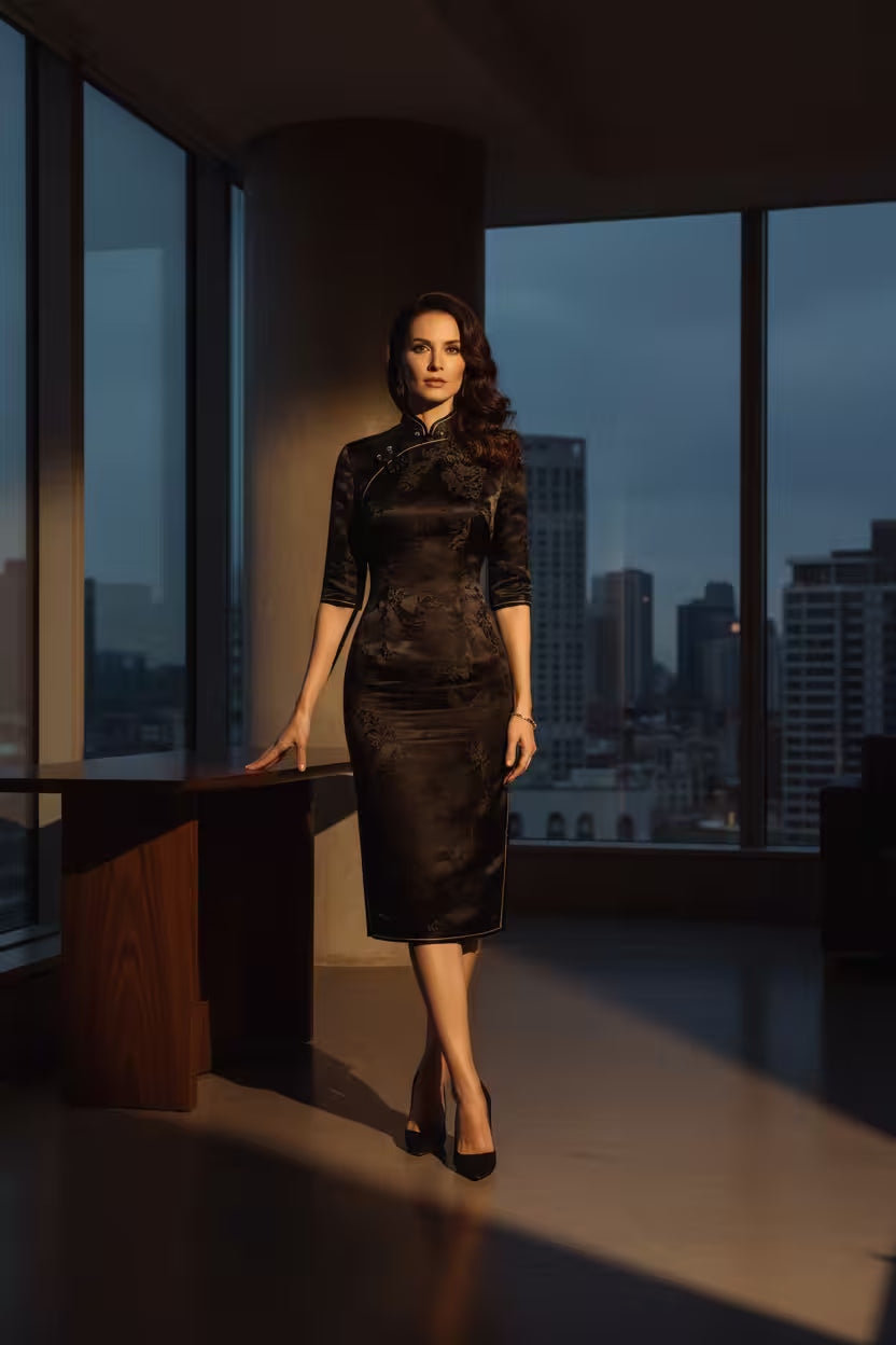 Black Qipao Dress: The Most Elegant Black Dress You'll Ever Own