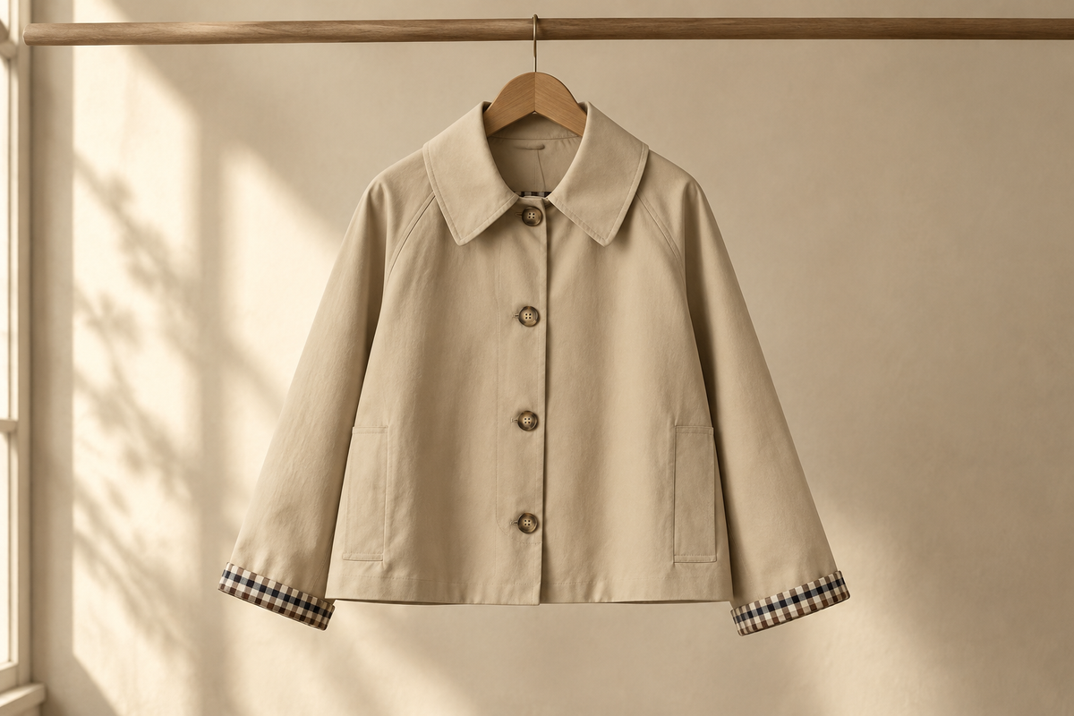 Checked-Cuff Jackets: Styling Detail, Not a Sleeve Fit Fix