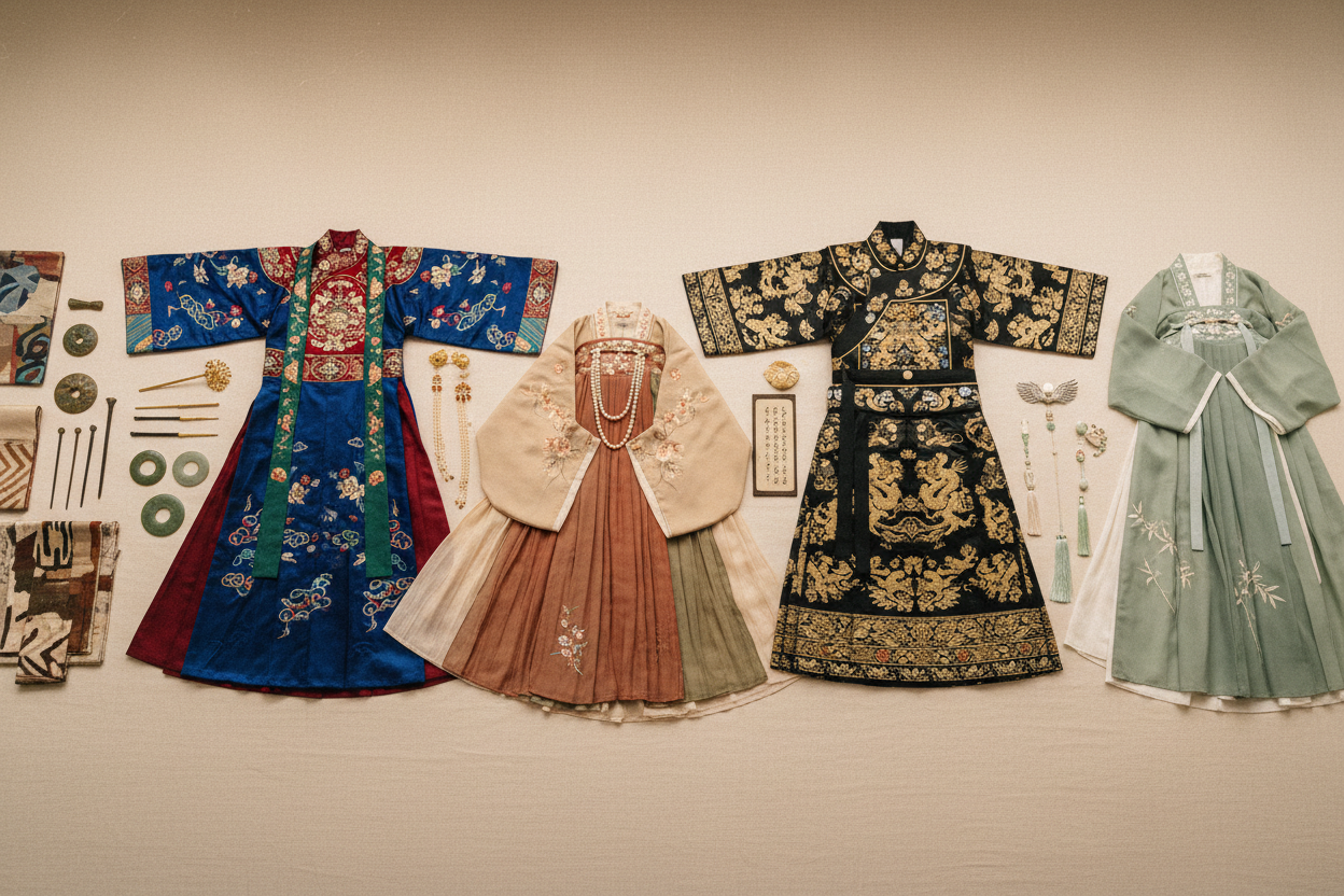Chinese Fashion History: 3,000 Years of Hanfu and Chinese Clothing