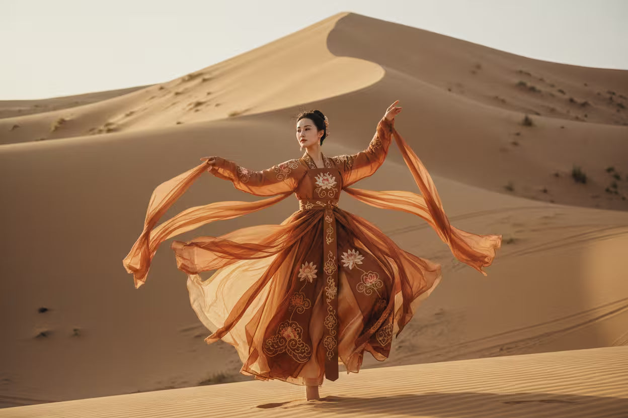 Dunhuang Feitian Hanfu: The Silk Road Aesthetic That Stopped the World