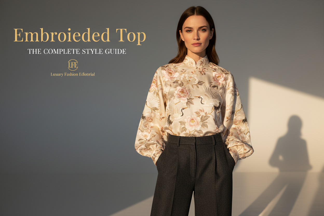 Embroidered Top: The Complete Style Guide — Every Look, Every Occasion