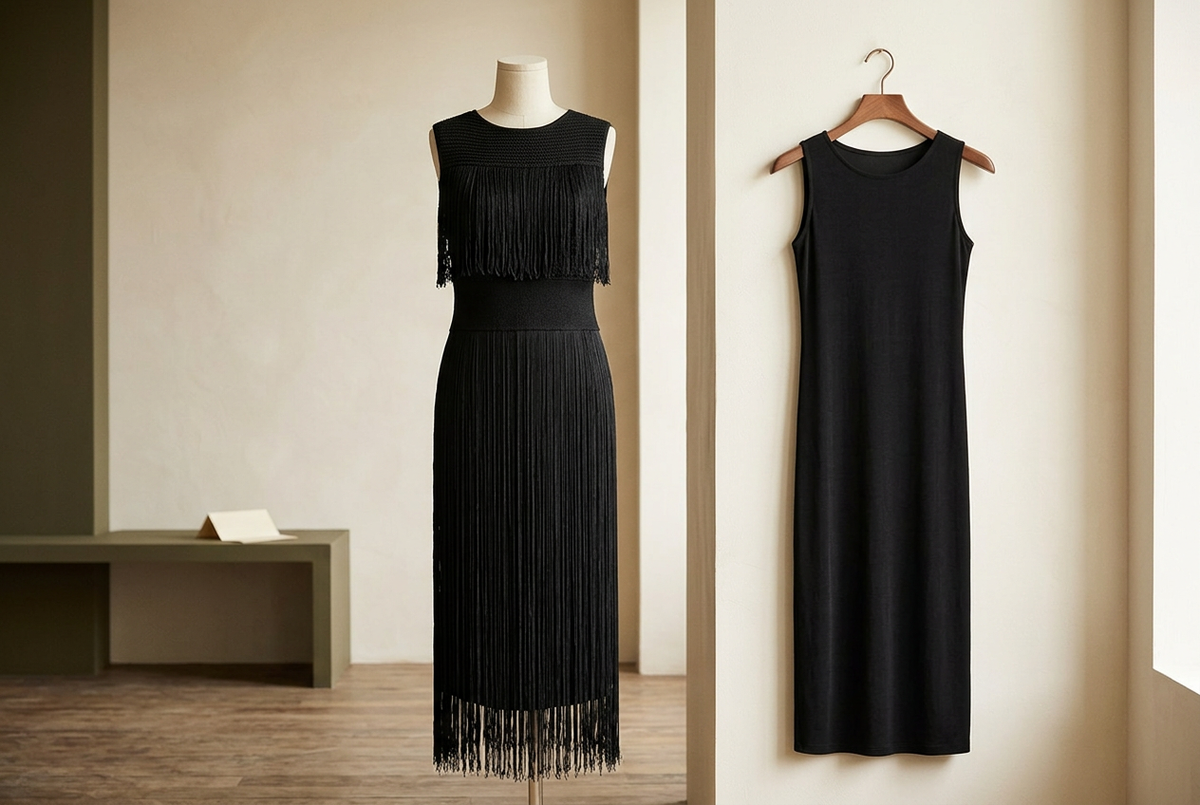 Fringe Dress Sets: Check Both Layers Before Choosing a Size