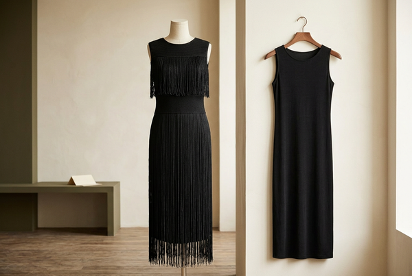 Fringe Dress Sets: Check Both Layers Before Choosing a Size