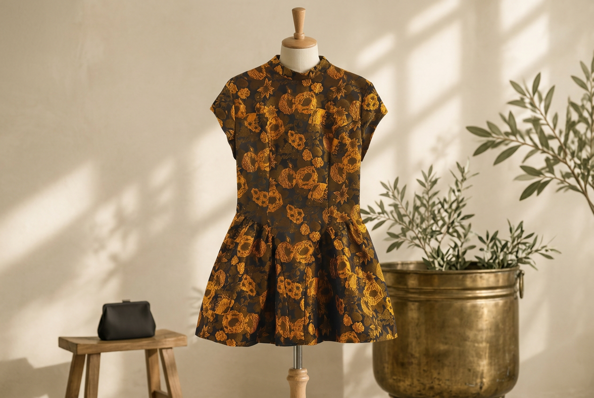 Gold Floral Minis for Birthdays: Let the Pattern Lead