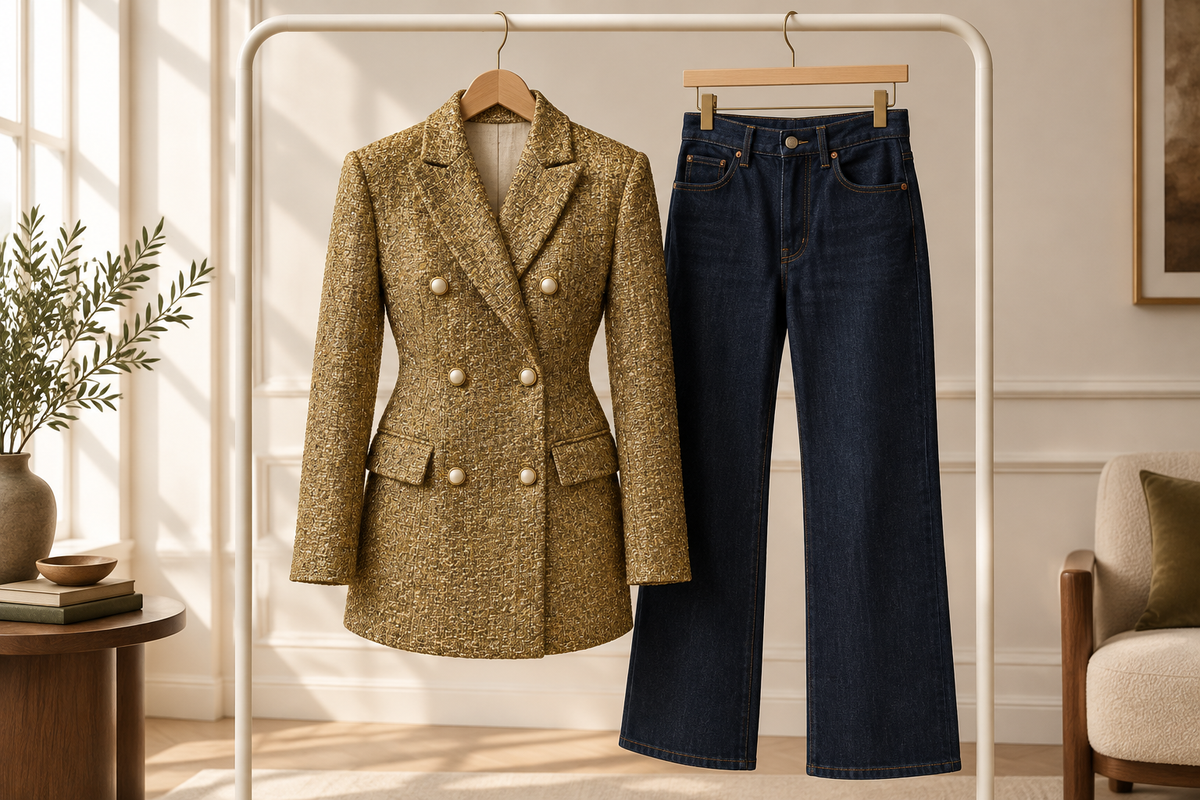Long Blazers with Jeans: Check the Hip, Not Just the Bust