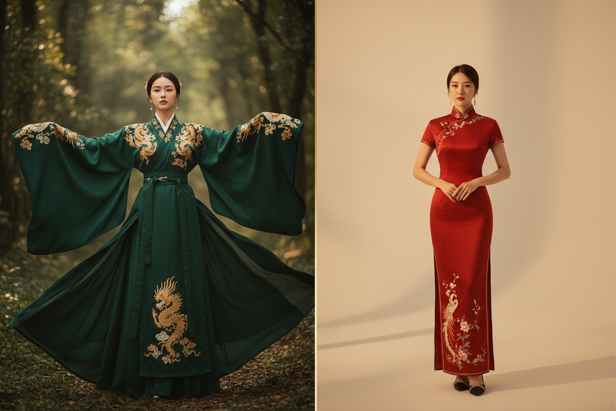 Hanfu vs Qipao: What Is the Difference? Complete Guide 2026