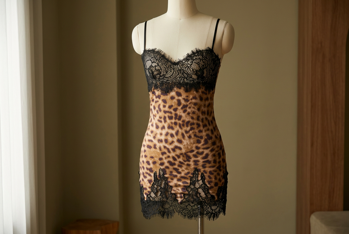 Leopard Lace Minis: Lined Does Not Mean Padded