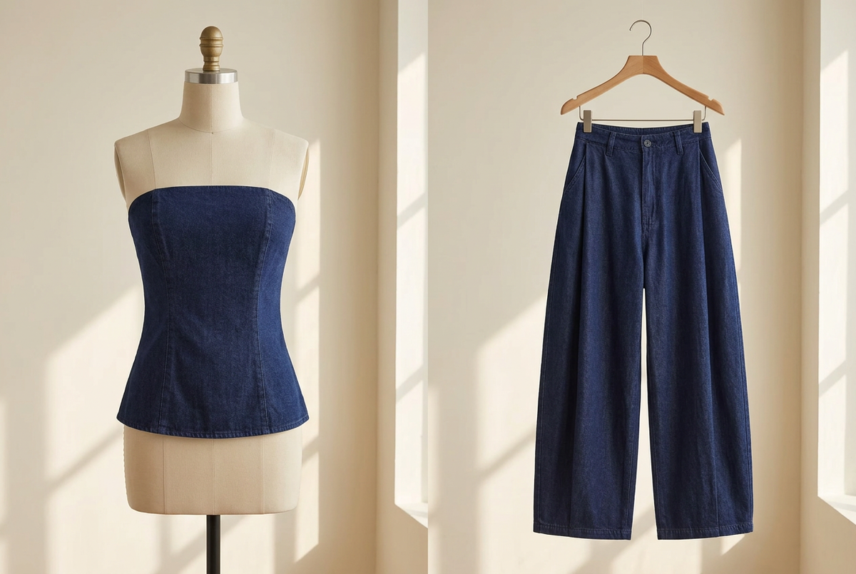 Navy Denim Coordinates for Lunch: Buy the Piece You Need