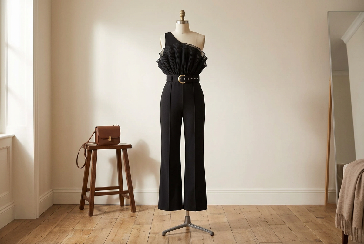 One-Shoulder Jumpsuits for Birthdays: Let the Neckline and Waist Lead