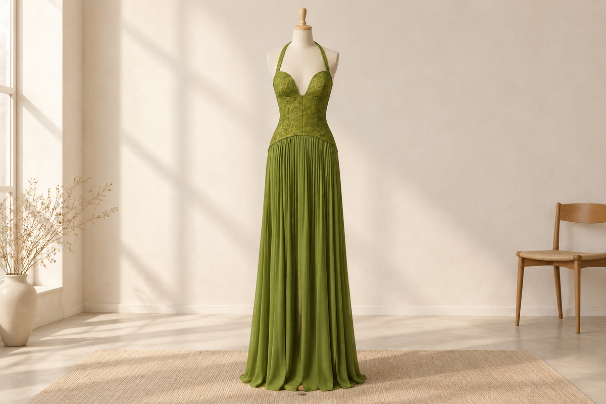 Pleated Maxi Dresses: A Full Skirt Is Not a Hip-Fit Chart