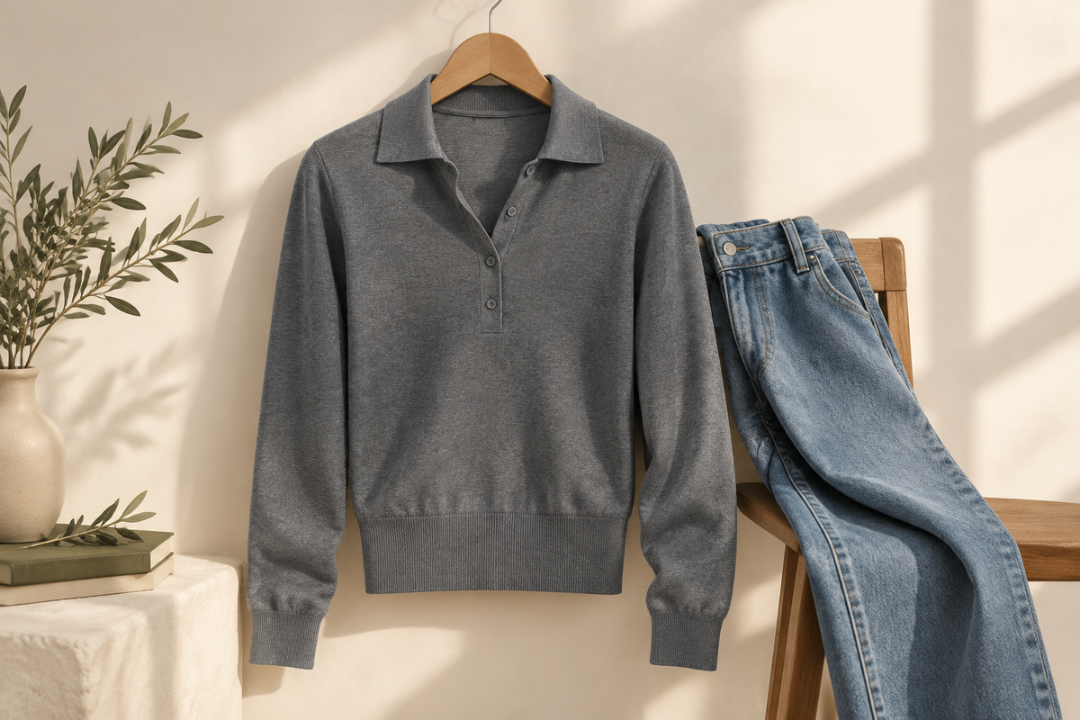 Polo-Collar Tops: Everyday Style Is Not a Sportswear Specification