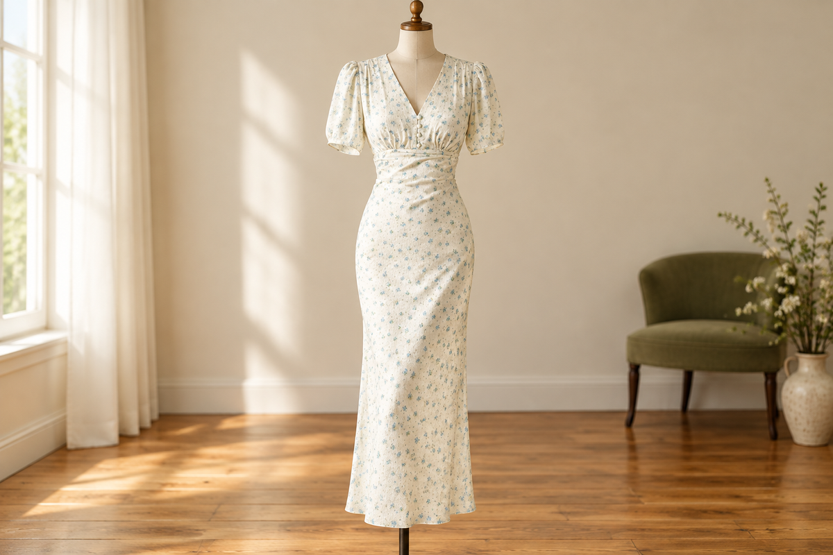 Puff-Sleeve Dresses: Fullness Is Not an Upper-Arm Fit Measurement