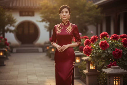 Red Qipao: The Most Auspicious Dress in Chinese Fashion