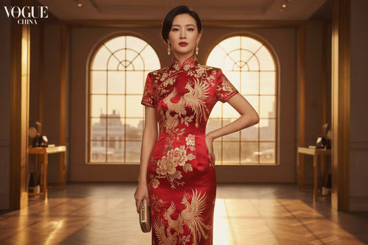 Red Qipao: The Most Auspicious Dress in Chinese Fashion