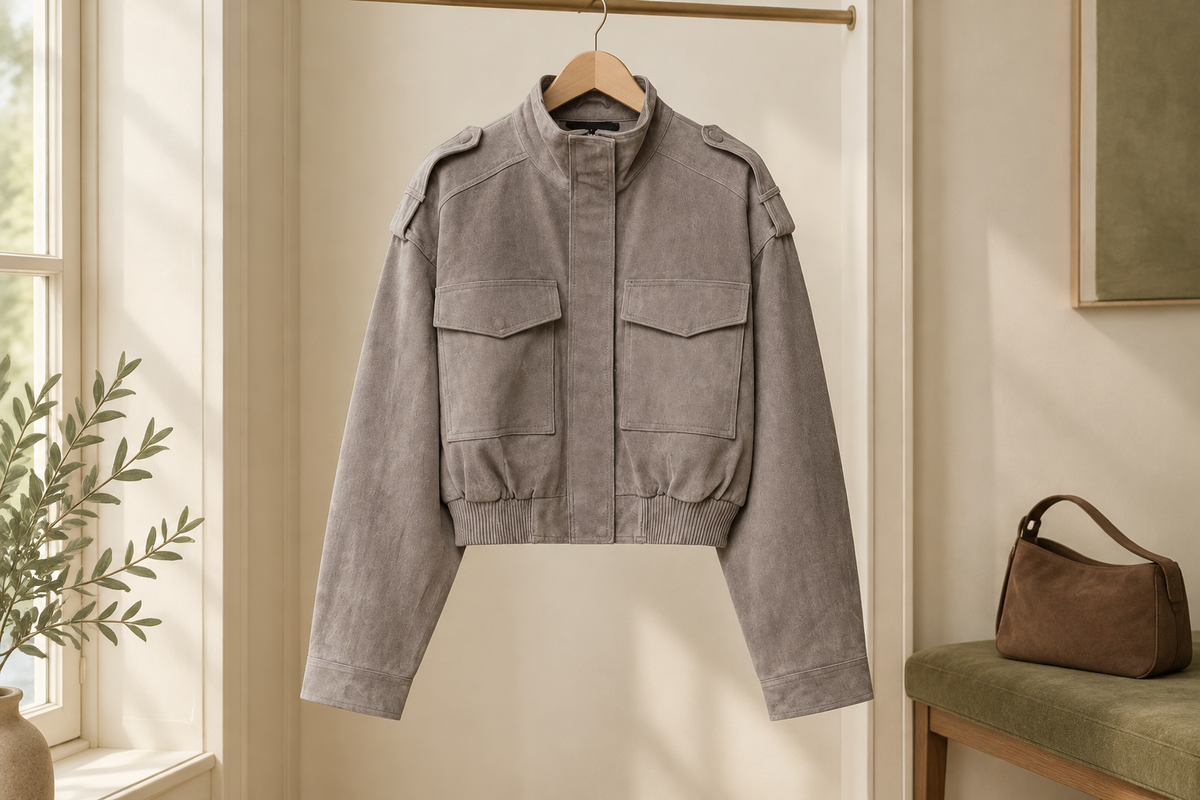 Cropped Utility Jackets for Errand Days: Check the Pockets Before Going Bag-Free