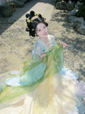 Olive Girl Hanfu Dress 2026 S-XL XS-3XL Plus Size Hanfu Chinese Dress Traditional Chinese Clothing Chinese Heritage Fashion Women