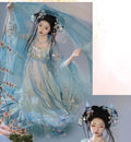 Olive Girl Hanfu Dress 2026 S-XL XS-3XL Plus Size Hanfu Chinese Dress Traditional Chinese Clothing Chinese Heritage Fashion Women
