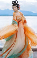 Olive Girl Hanfu Dress 2026 S-XL XS-3XL Plus Size Hanfu Chinese Dress Traditional Chinese Clothing Chinese Heritage Fashion Women