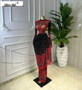Women Tie Dye Printed Stacked Ruched Long Sleeve Midi Bodycon Maxi Long Dress Birthday Party Education Trendy Dresses