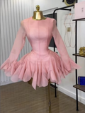 Women flare long sleeve Printed Big Swing Ball Gown Dress  Summer Holiday Night Club Party Vestidos Sexy Dresses