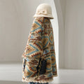 Retro Jacquard Jacket Spring and Autumn Women's Coat Unique Lace Design Sense Jacket High End Elegance