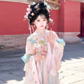 Olive Girl Hanfu Dress 2026 S-XL XS-3XL Plus Size Hanfu Chinese Dress Traditional Chinese Clothing Chinese Heritage Fashion Women