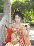 Olive Girl Hanfu Dress 2026 S-XL XS-3XL Plus Size Hanfu Chinese Dress Traditional Chinese Clothing Chinese Heritage Fashion Women
