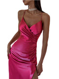Sexy Black Backless Slip Summer Dress Women Wedding Guest Party Birthday Dress Woman Elegant Bridesmaid Evening Dresses Vestidos