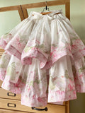 Lolita Original Corset Jsk Dress SP Pink Green Spring/summer Print Daily Bow Lolita High-end Women's Cosplay