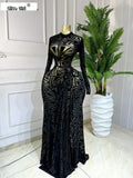 Women Mesh See Through Print Ruched Stacked Long Maxi Dress 2026 Spring Sexy Evening Party Vacation Dresses Vestidos