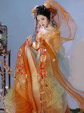 Olive Girl Hanfu Dress 2026 S-XL XS-3XL Plus Size Hanfu Chinese Dress Traditional Chinese Clothing Chinese Heritage Fashion Women