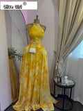 2026 Fall Women O-neck Sleeveless Print Mermaid Long Maxi Dress Cocktail Evening Birthday Beach Sexy Night Party Dresses