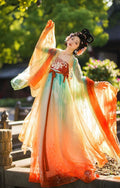 Olive Girl Hanfu Dress 2026 S-XL XS-3XL Plus Size Hanfu Chinese Dress Traditional Chinese Clothing Chinese Heritage Fashion Women