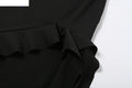 Elegant Strapless Dress Women Irregular Tassel 2023 Summer Trend Skinny Split Maxi Bodycon Birthday Party Clubwear