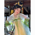 Olive Girl Hanfu Dress 2026 S-XL XS-3XL Plus Size Hanfu Chinese Dress Traditional Chinese Clothing Chinese Heritage Fashion Women