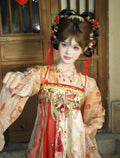 Olive Girl Hanfu Dress 2026 S-XL XS-3XL Plus Size Hanfu Chinese Dress Traditional Chinese Clothing Chinese Heritage Fashion Women