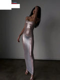 Y2K See Through Women Camisole Dress Sexy Skinny Coquette Vacation Beach Party Midnight Clubwear Bodycon Vestidos