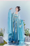 Olive Girl Red Embroidered Hanfu Dress for Ren Faire 2026 Garden Wedding Fairycore Photoshoot Everyday Wear S-XL XS-3XL Plus Size Hand Embroidered Flowing Sleeve Editorial Not Costume Chinese Heritage Fashion Women