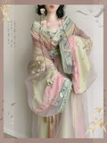 Olive Girl Red Embroidered Hanfu Dress for Ren Faire 2026 Garden Wedding Fairycore Photoshoot Everyday Wear S-XL XS-3XL Plus Size Hand Embroidered Flowing Sleeve Editorial Not Costume Chinese Heritage Fashion Women
