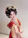 Olive Girl Hanfu Dress 2026 S-XL XS-3XL Plus Size Hanfu Chinese Dress Traditional Chinese Clothing Chinese Heritage Fashion Women