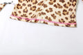 Leopard Letter Print 2 Piece Set Women Tracksuit Sporty Casual Hooded Crop Jacket+Flare Pants Stretch Matching Suits