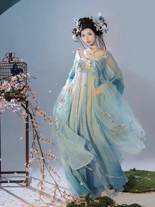 Olive Girl Hanfu Dress 2026 S-XL XS-3XL Plus Size Hanfu Chinese Dress Traditional Chinese Clothing Chinese Heritage Fashion Women