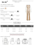 See Through Dress Female 2024Summer Thin Sleeveless Glitter Splits Coquette Backless Clubwear Beach Sexy Vestidos