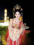 Olive Girl Hanfu Dress 2026 S-XL XS-3XL Plus Size Hanfu Chinese Dress Traditional Chinese Clothing Chinese Heritage Fashion Women