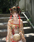 Olive Girl Hanfu Dress 2026 S-XL XS-3XL Plus Size Hanfu Chinese Dress Traditional Chinese Clothing Chinese Heritage Fashion Women